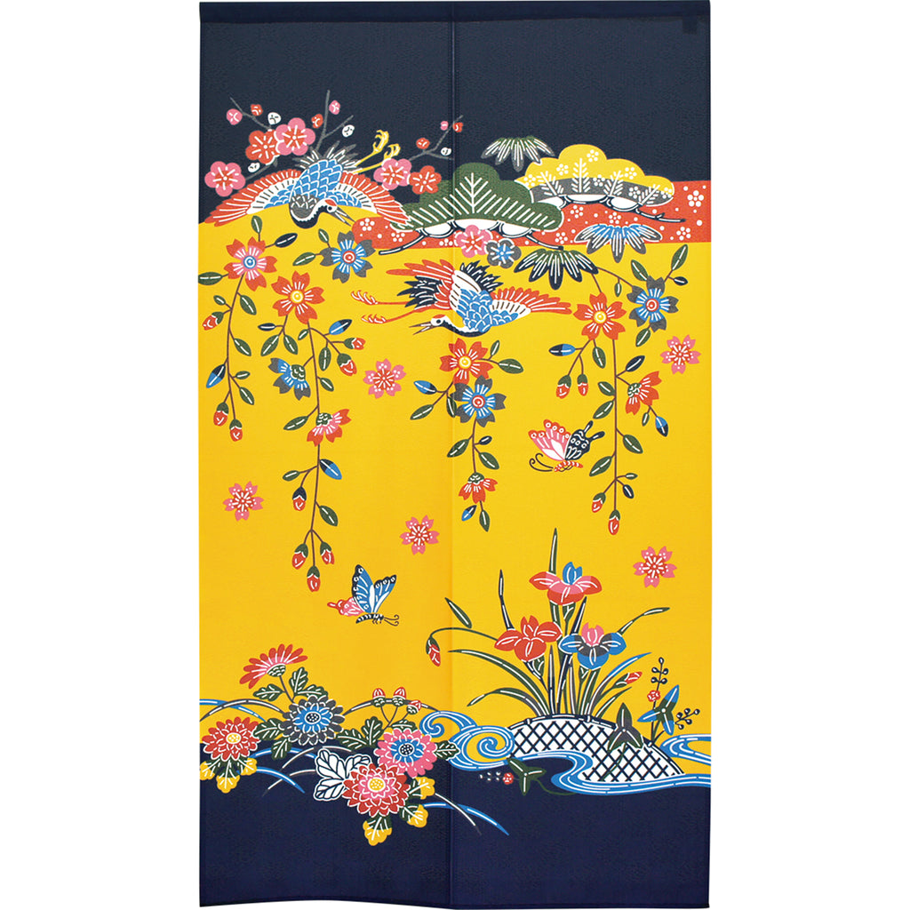 Noren Japanese curtain - Bingata