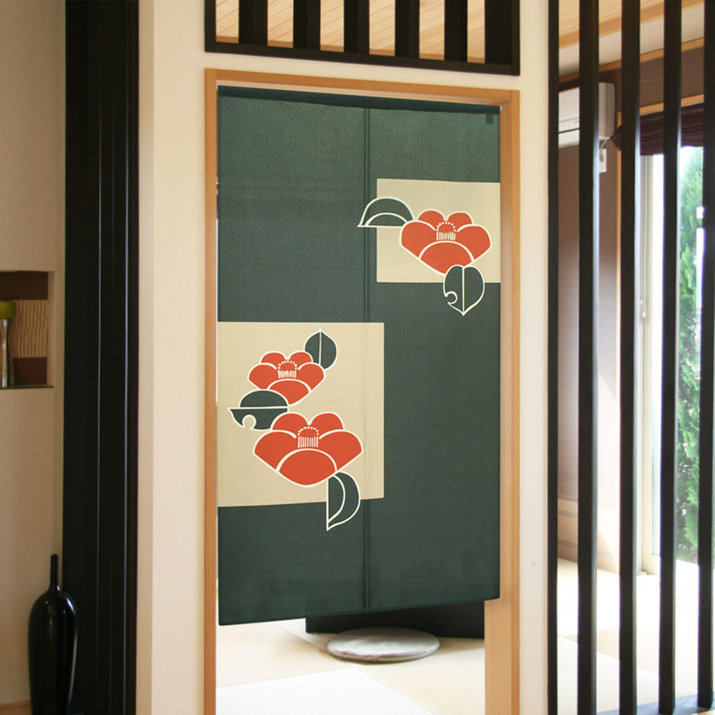 Noren Japanese curtain - Kakutsubaki