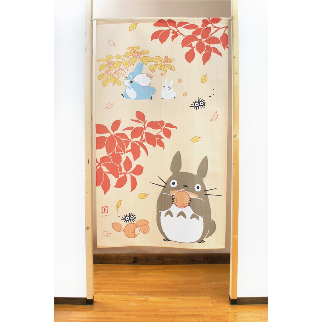 Japanese Noren Curtain - Autumn Harvest 