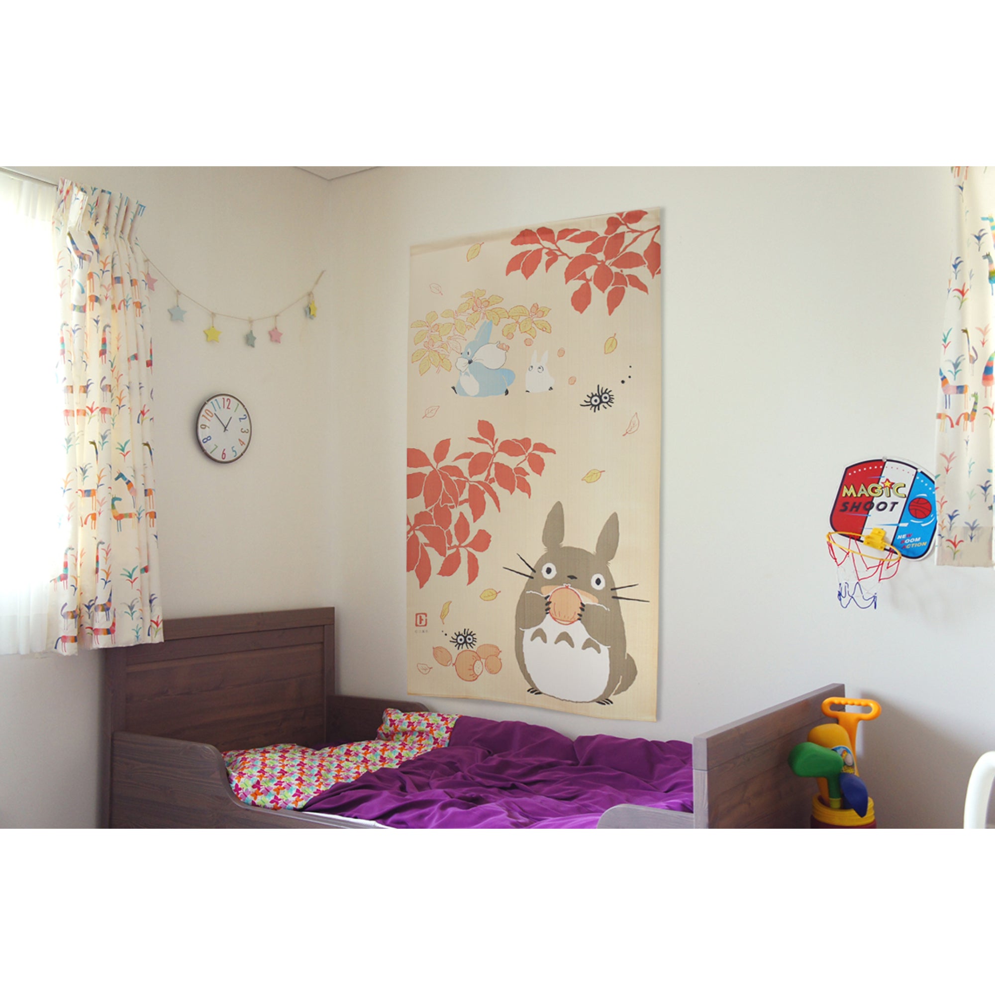 Japanese Noren Curtain - Autumn Harvest 