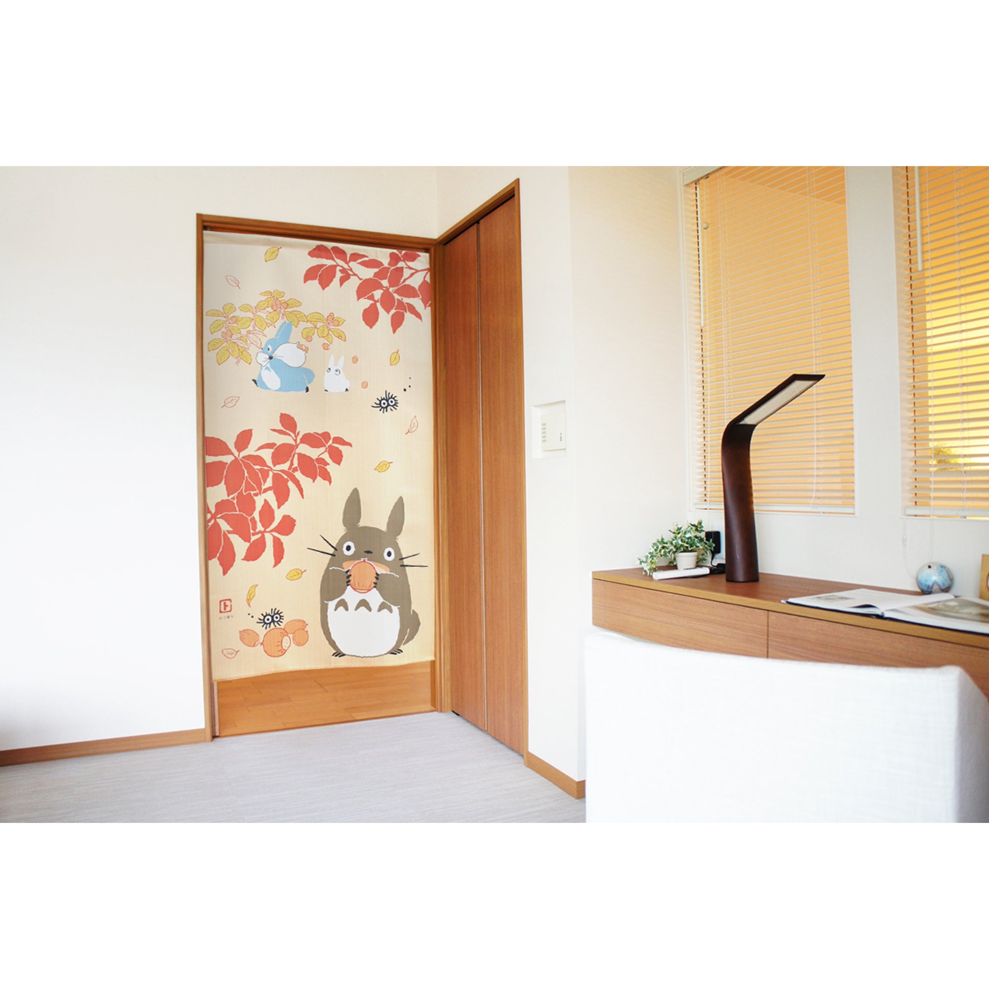 Japanese Noren Curtain - Autumn Harvest 