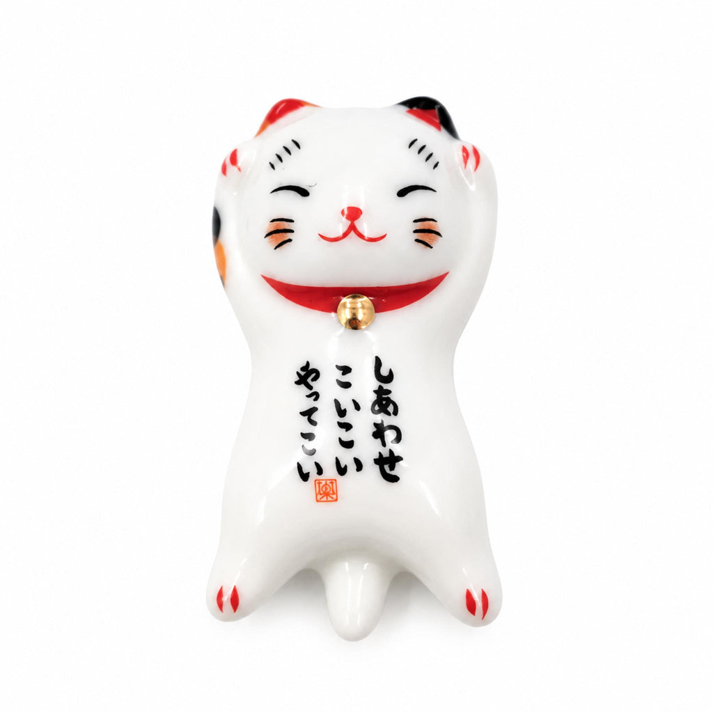 Repose-baguettes en forme de Maneki Neko - Lot de 5