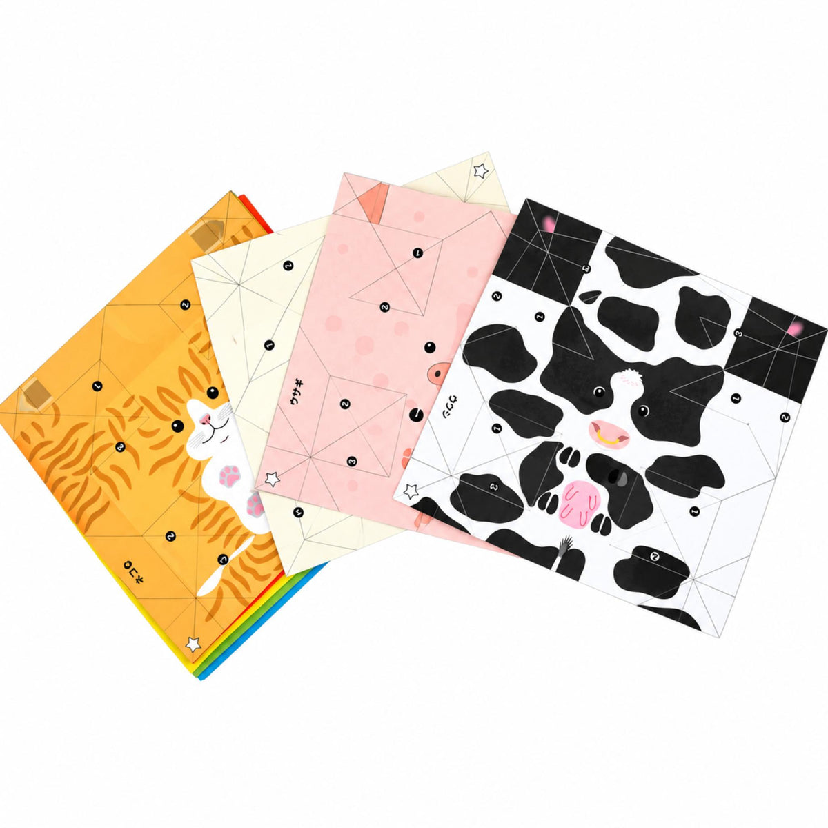 Origami Animaux "Boîtes Magiques" - Lot de 5