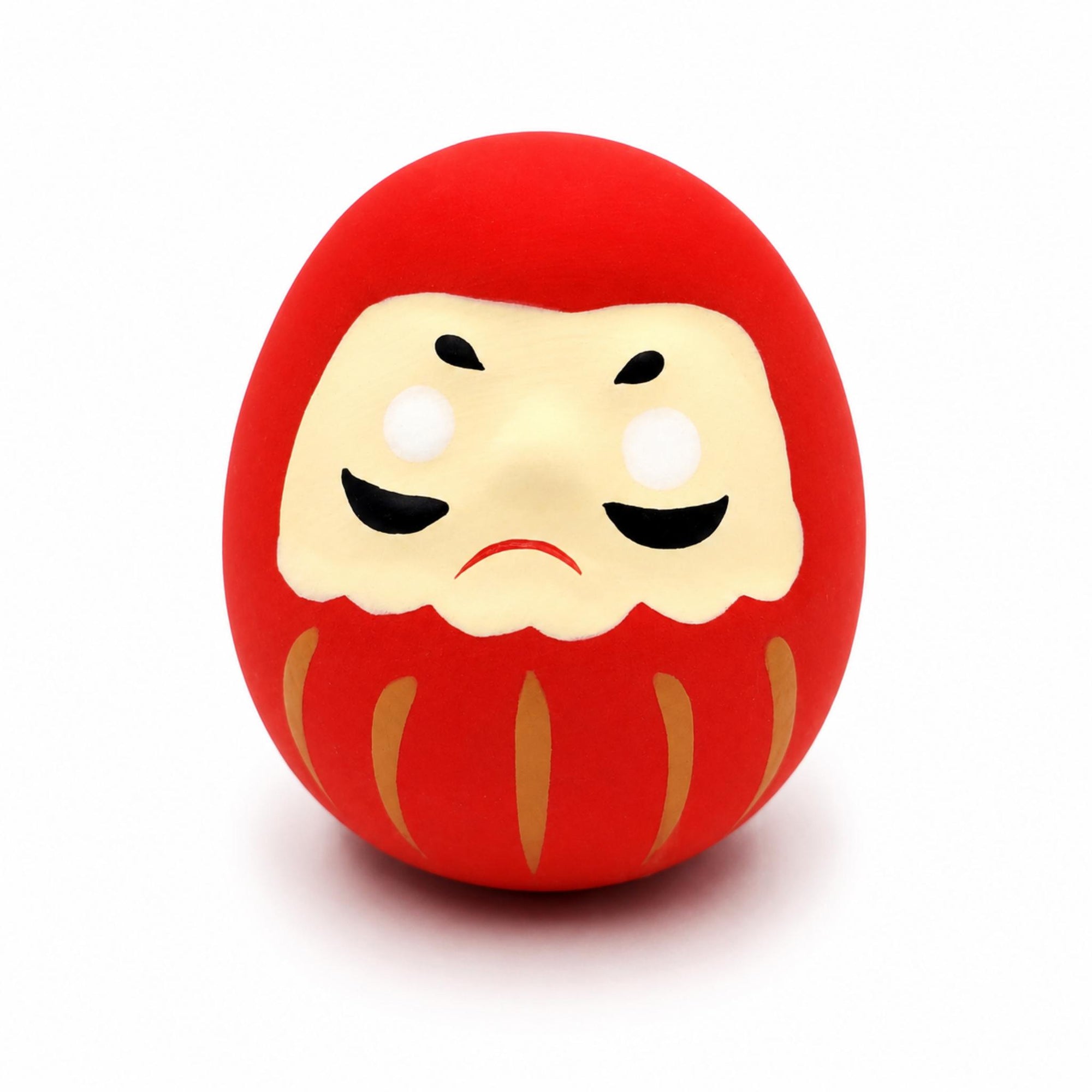 Figurine Porte Bonheur - Daruma -  4cm - Lot de 6