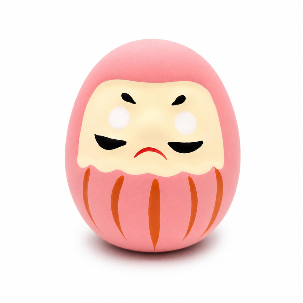 Figurine Porte Bonheur - Daruma -  4cm - Lot de 6