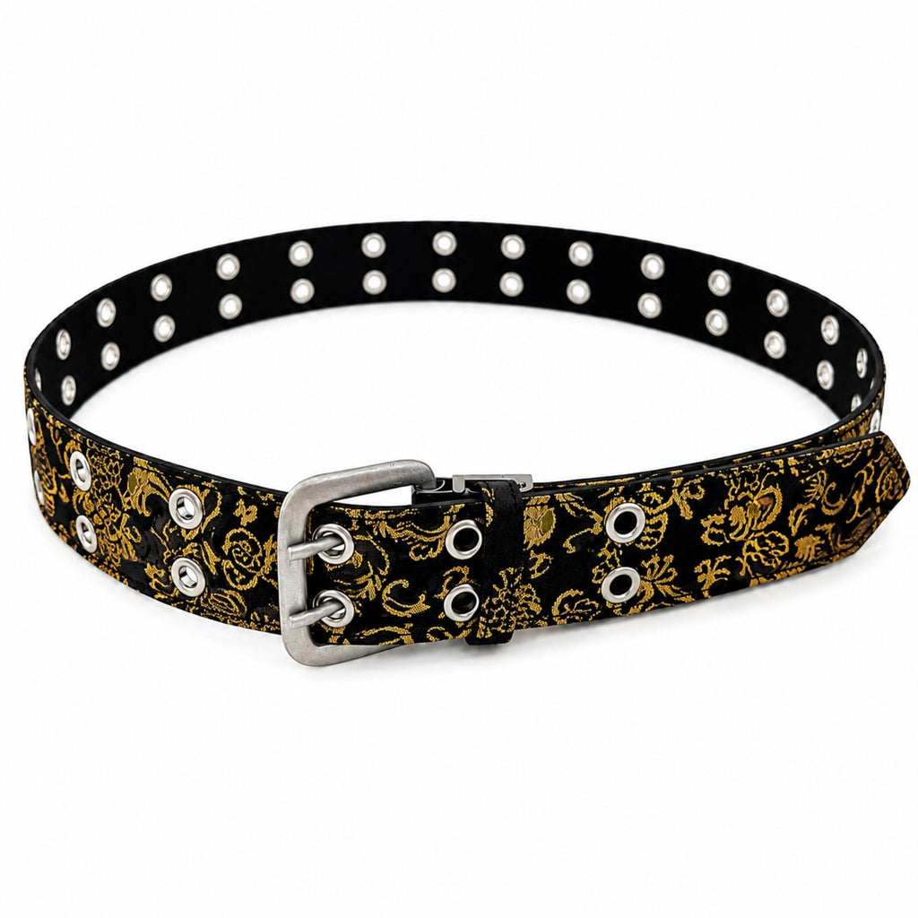 Ceinture japonaise Wagara et Kinran - Noir