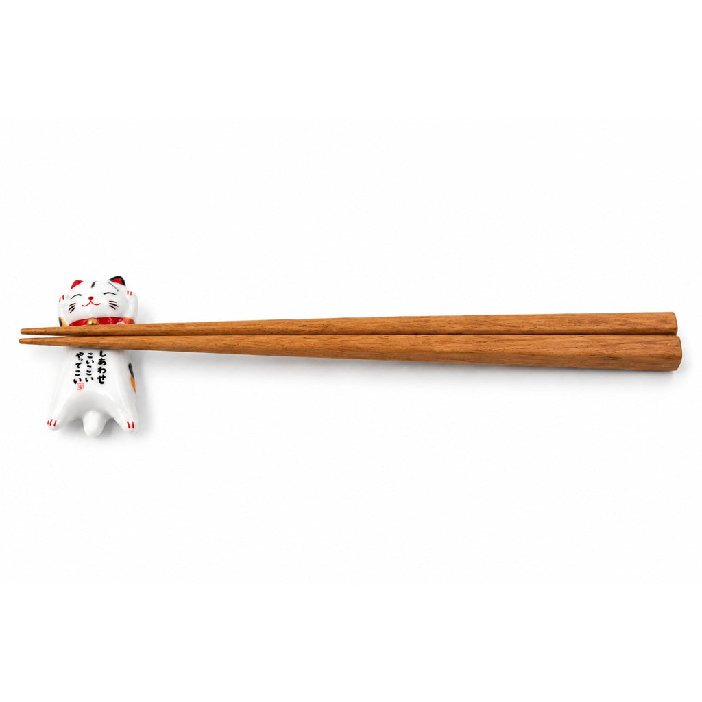 Repose-baguettes en forme de Maneki Neko - Lot de 5