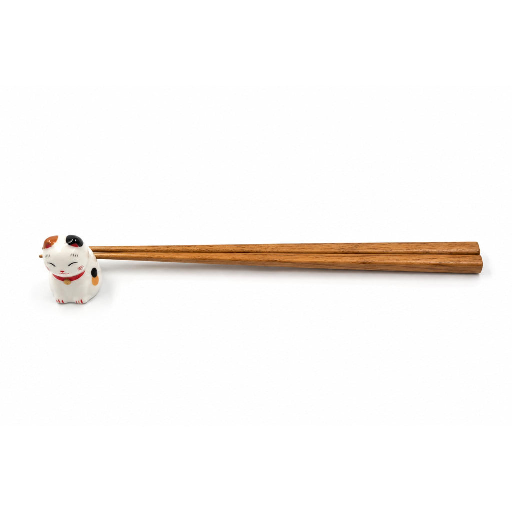 Repose-baguettes en forme de Maneki Neko - Lot de 5