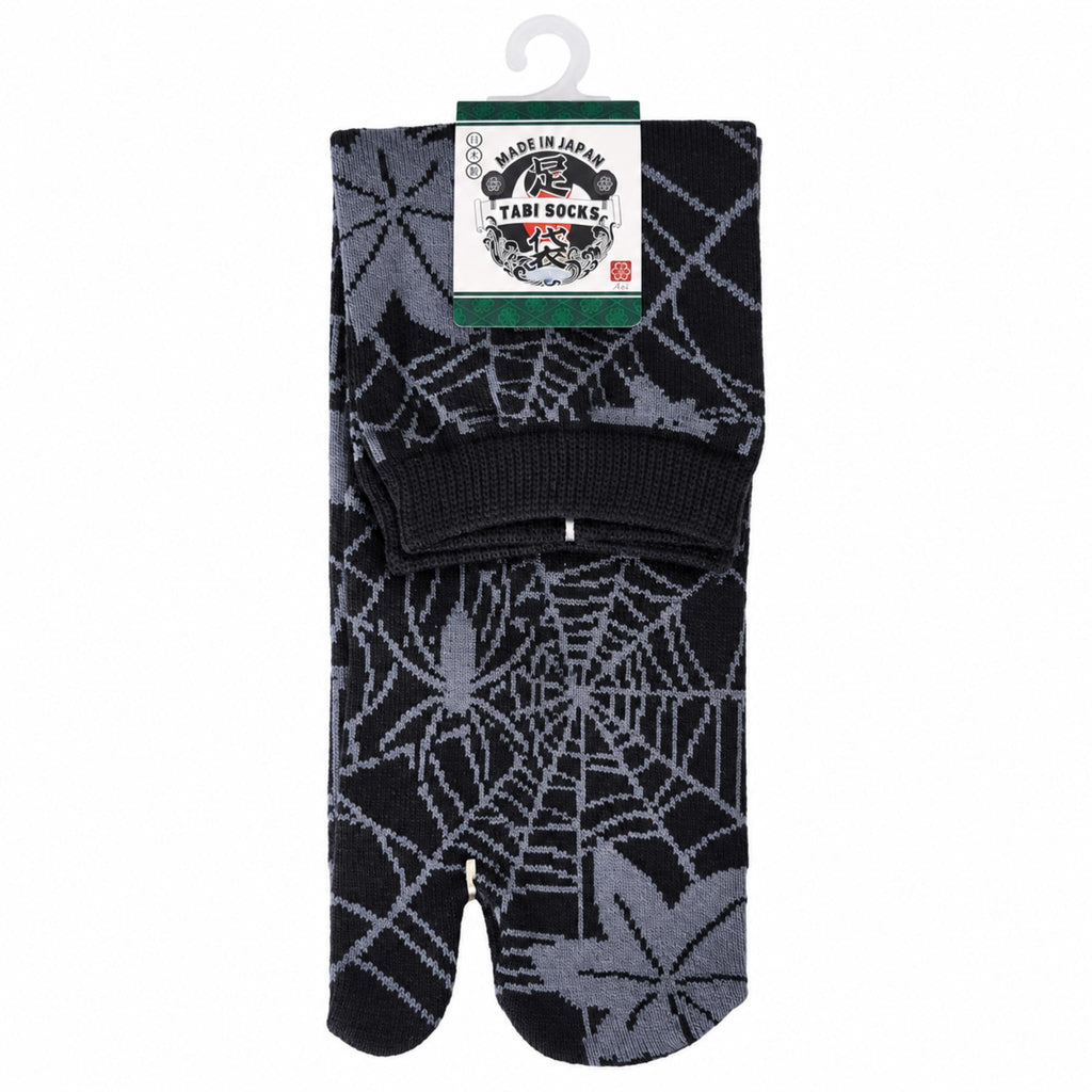 Chaussettes Japonaises Tabi - Toile d'araignée - Taille EU 40-45 - Lot de 6 paires