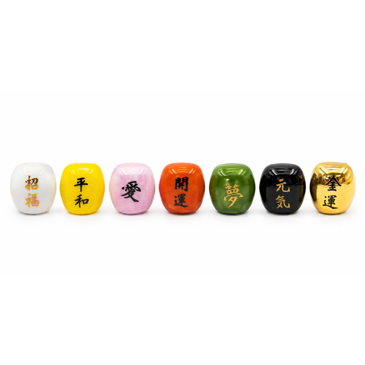 Lot de 70 petits porte-bonheur en céramique – Hiboux
