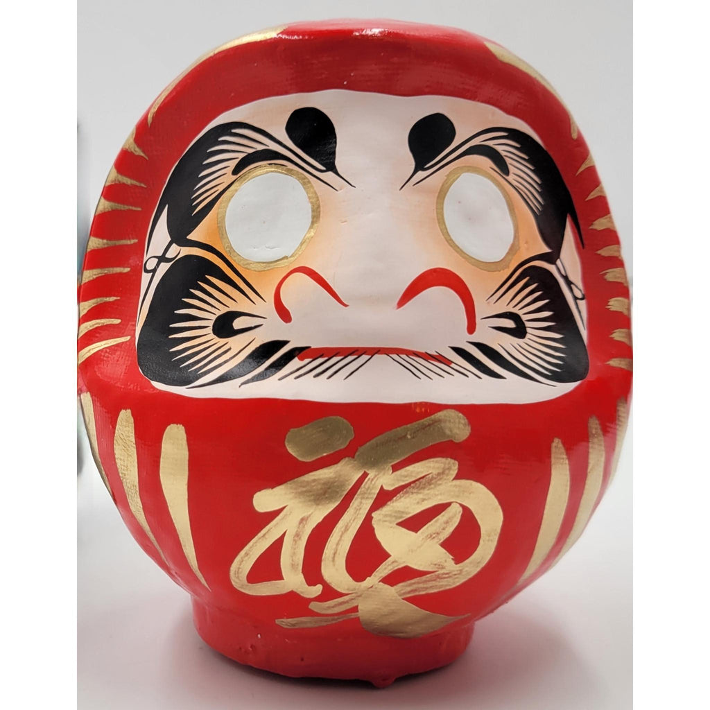 Figurine Daruma rouge porte bonheur L size