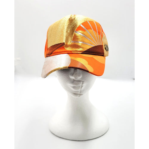 OBI Cap - Golden Fans and Clouds