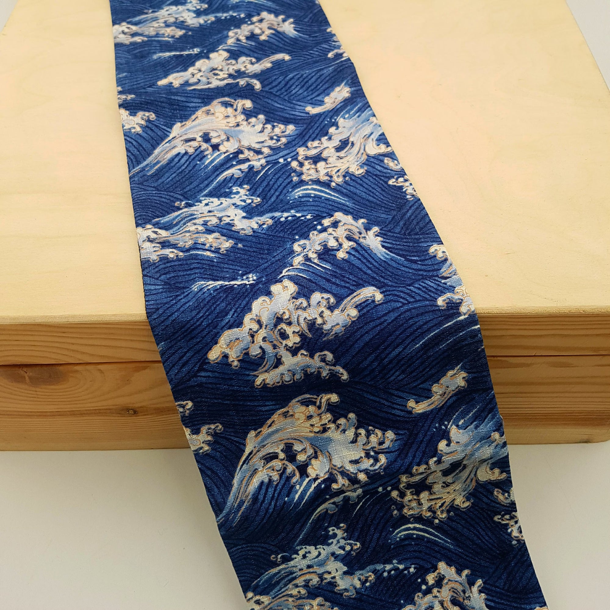 Ceinture réversible Musubi en coton - Ｖague Lot de 3