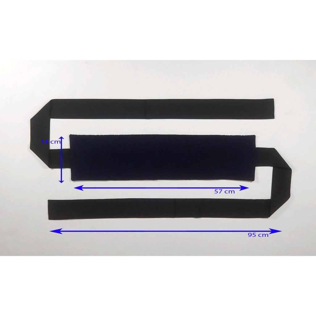 Ceinture réversible Musubi en coton - Assortiment de motif Géométriques