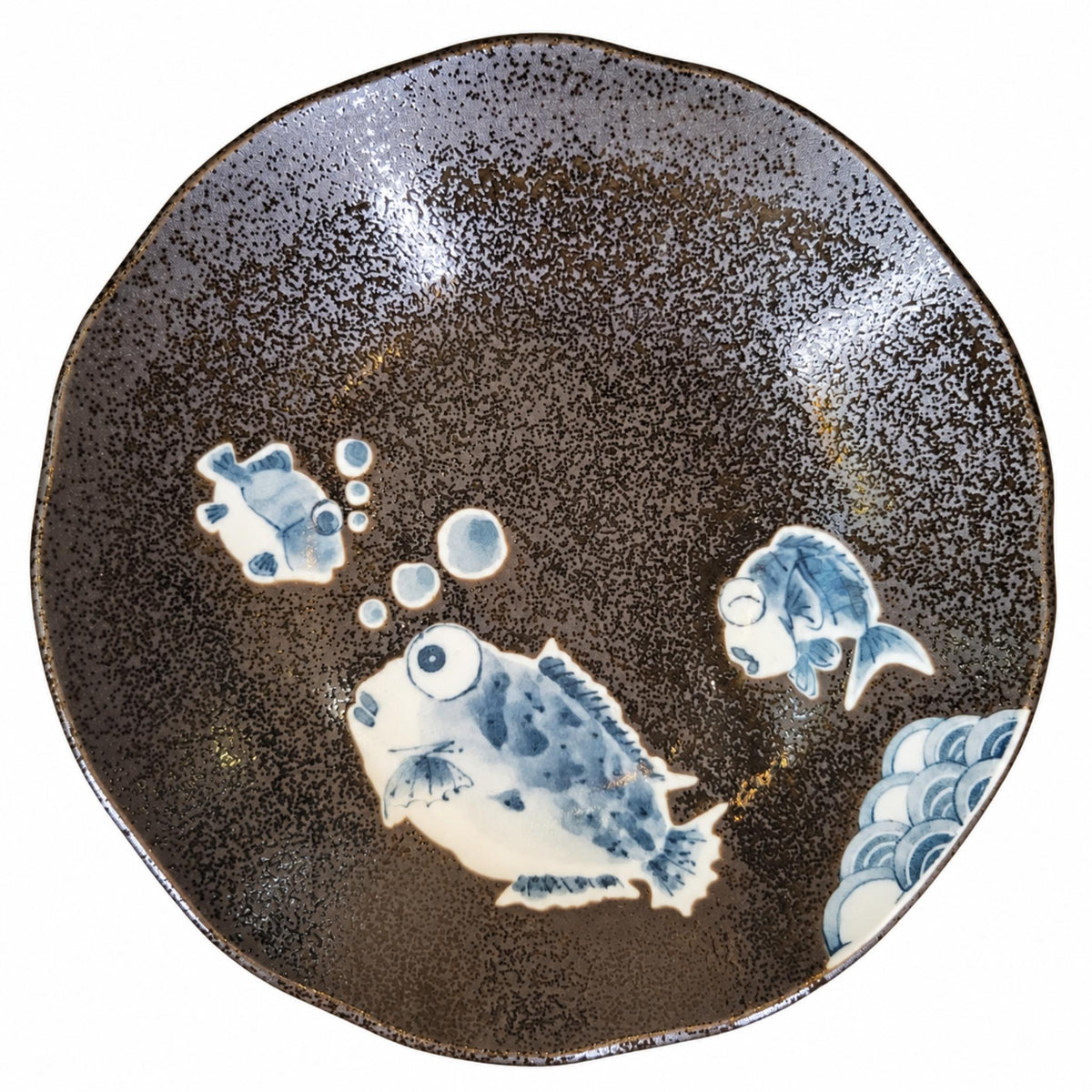ASSIETTE CREUSE - SAKANAZANMAI - Lot de 3