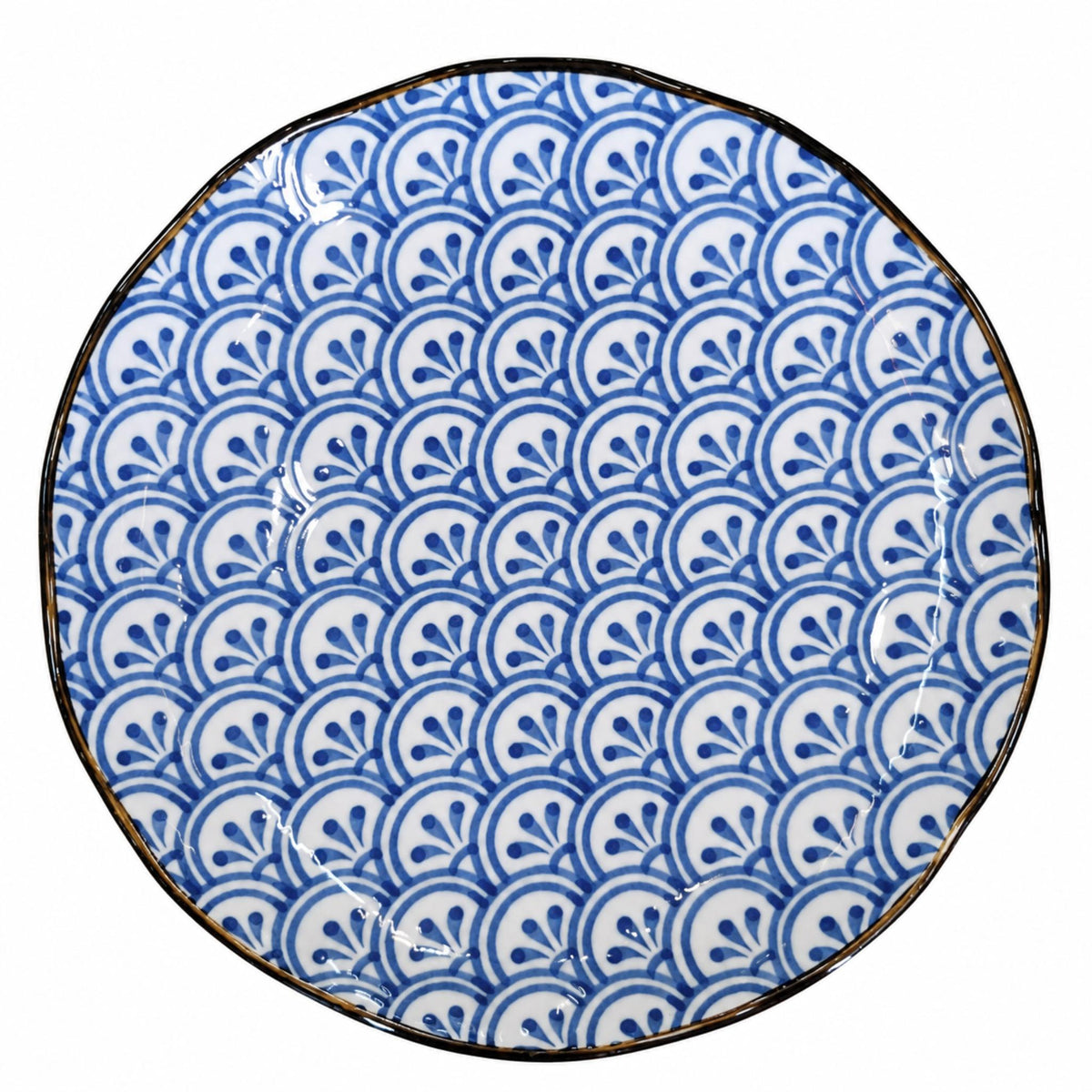 ASSIETTE Ø 24,5 CM - HANA SEIKAIHA - Lot de 3