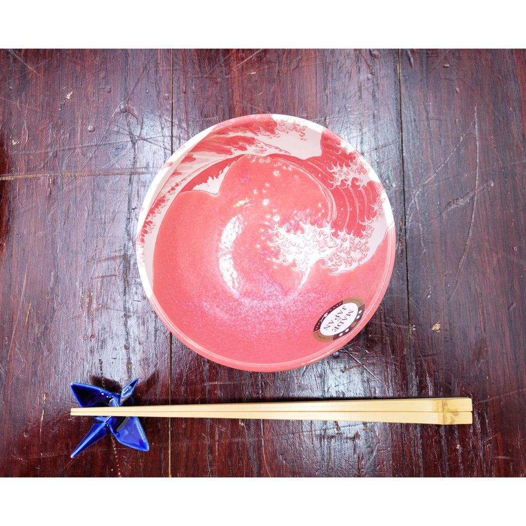 Bol VAGUE HOKUSAI ROUGE- Lot de 3