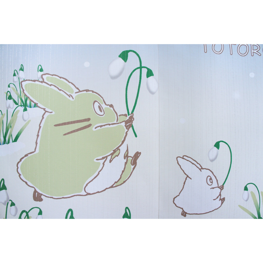 Noren Japanese curtain - Snowdrop