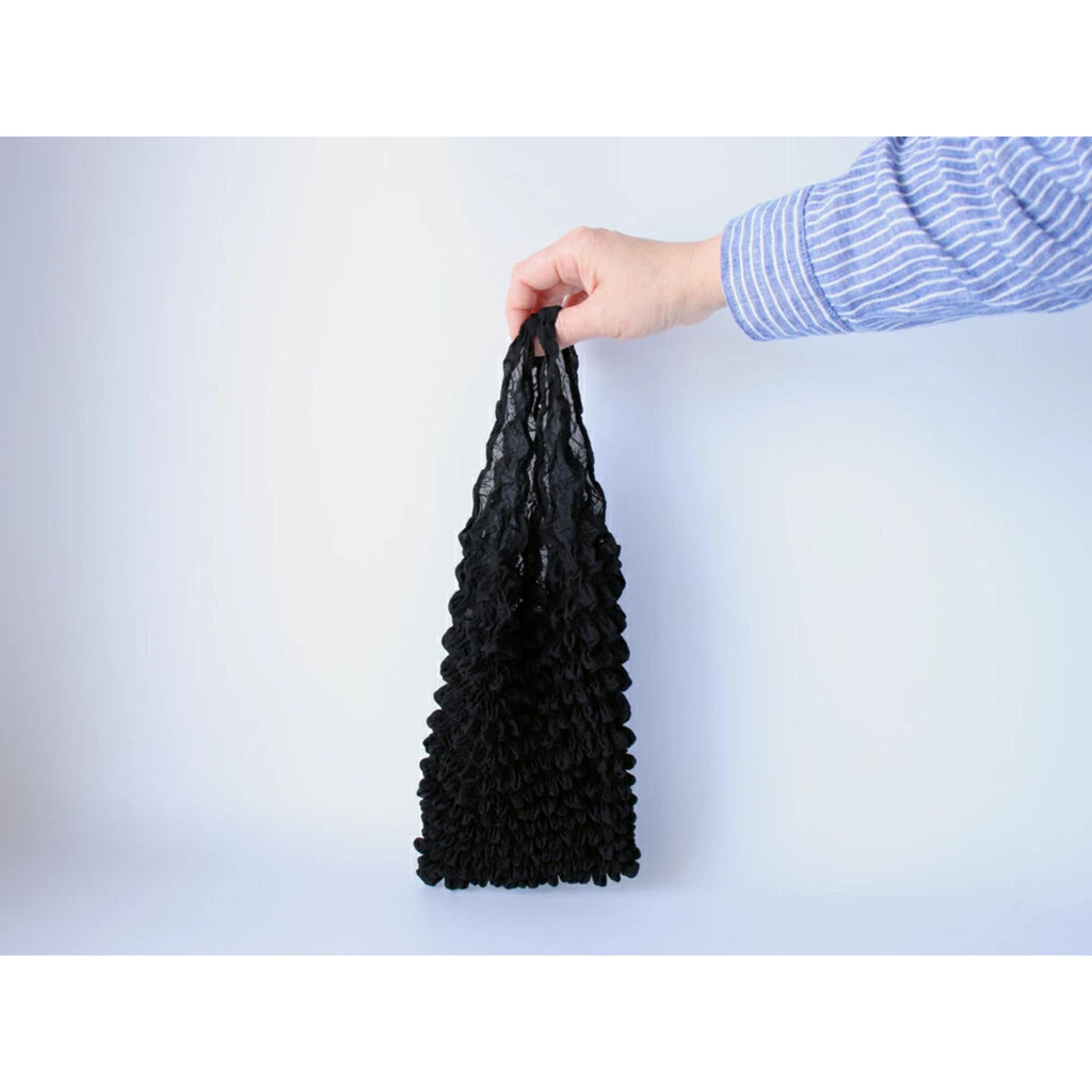Sac fourre-tout Shibori Bukuro lavable et réutilisable fabriqué à la main au Japon_CORT