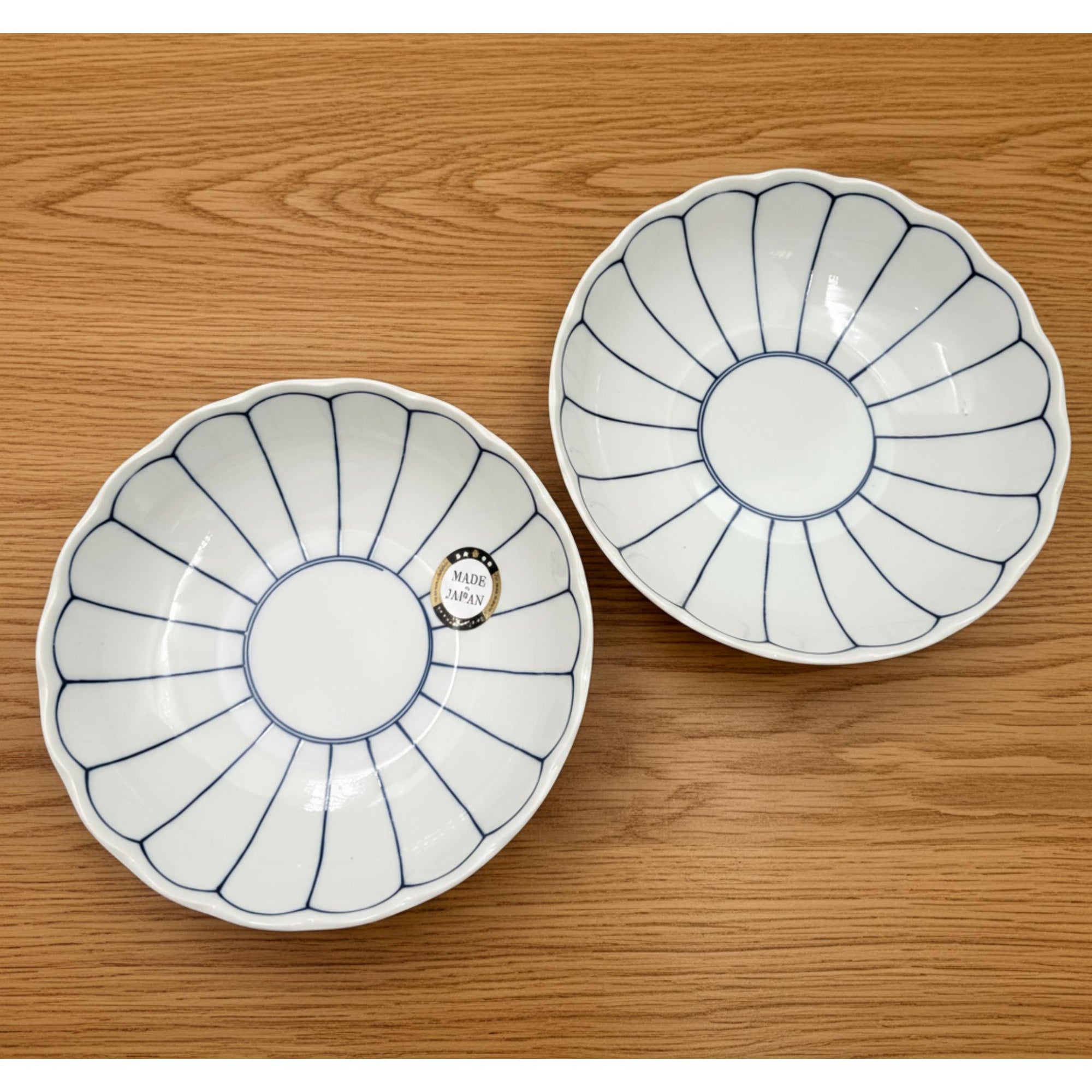 PLAT KIKUSEN KIKUGATA - Lot de 3