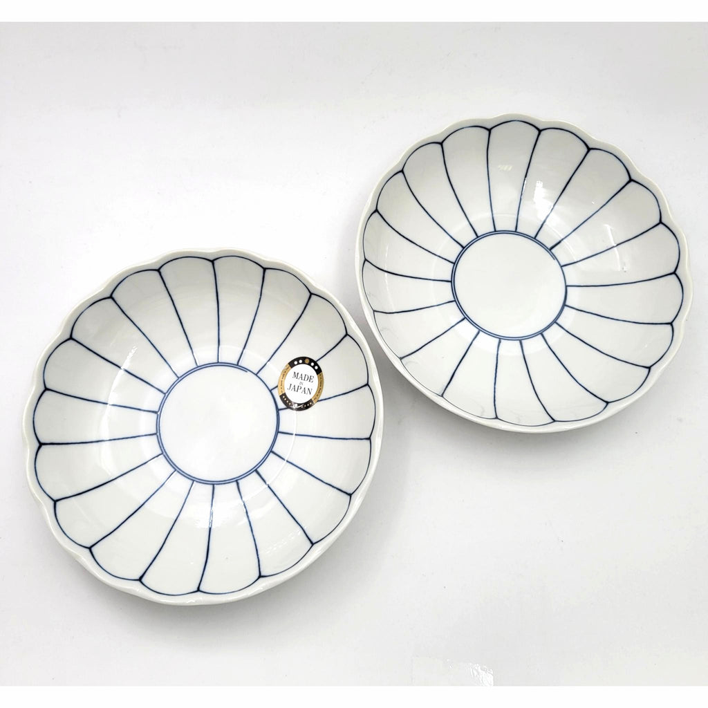PLAT KIKUSEN KIKUGATA - Lot de 3