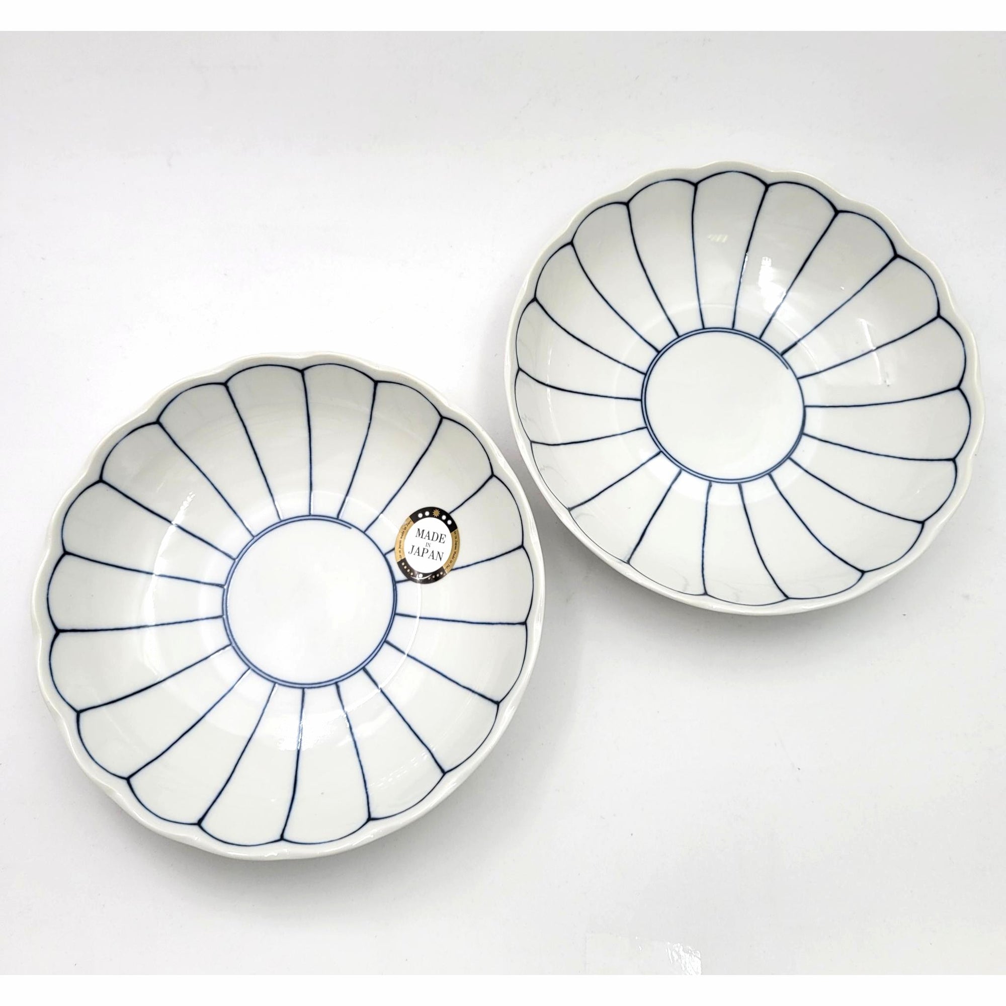 PLAT KIKUSEN KIKUGATA - Lot de 3