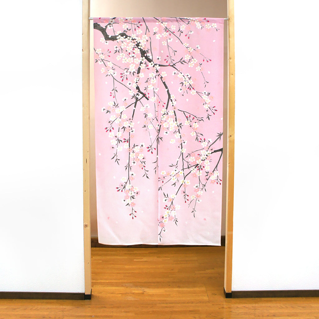 Noren Japanese curtain - Sakura