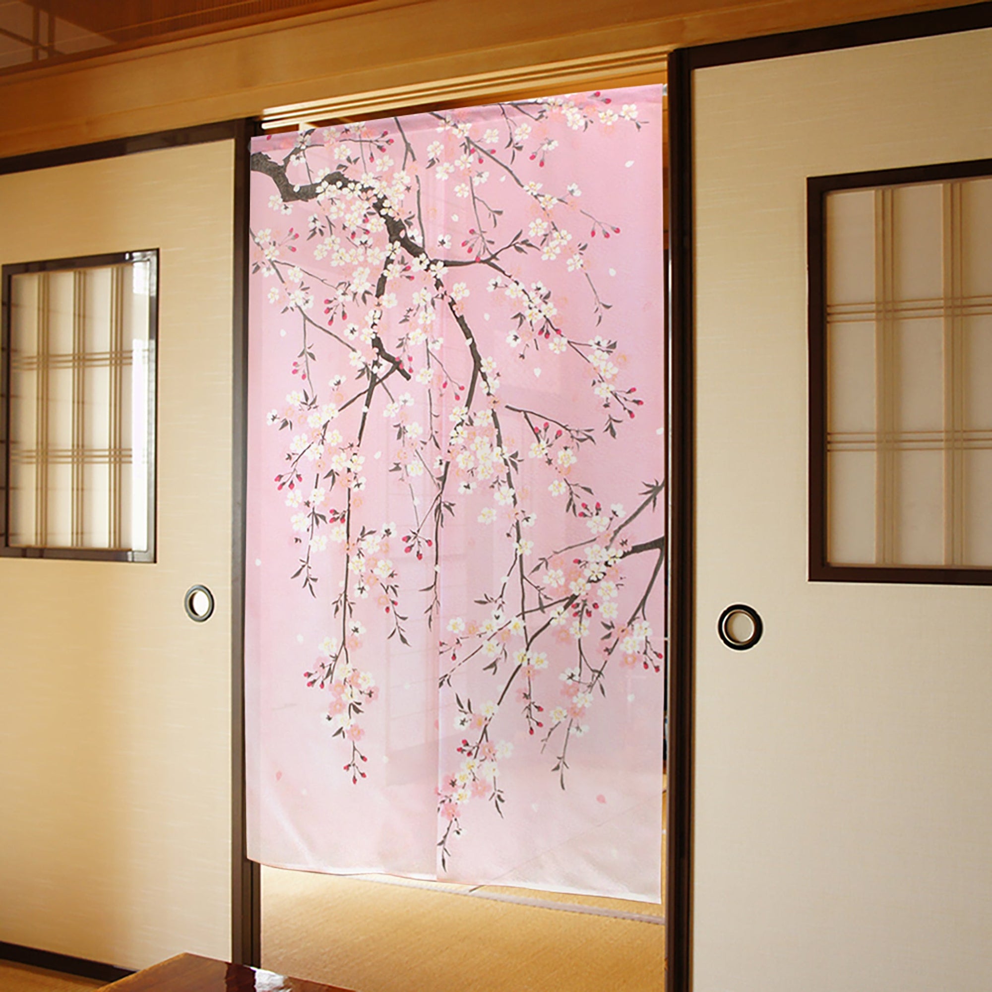 Noren Japanese curtain - Sakura