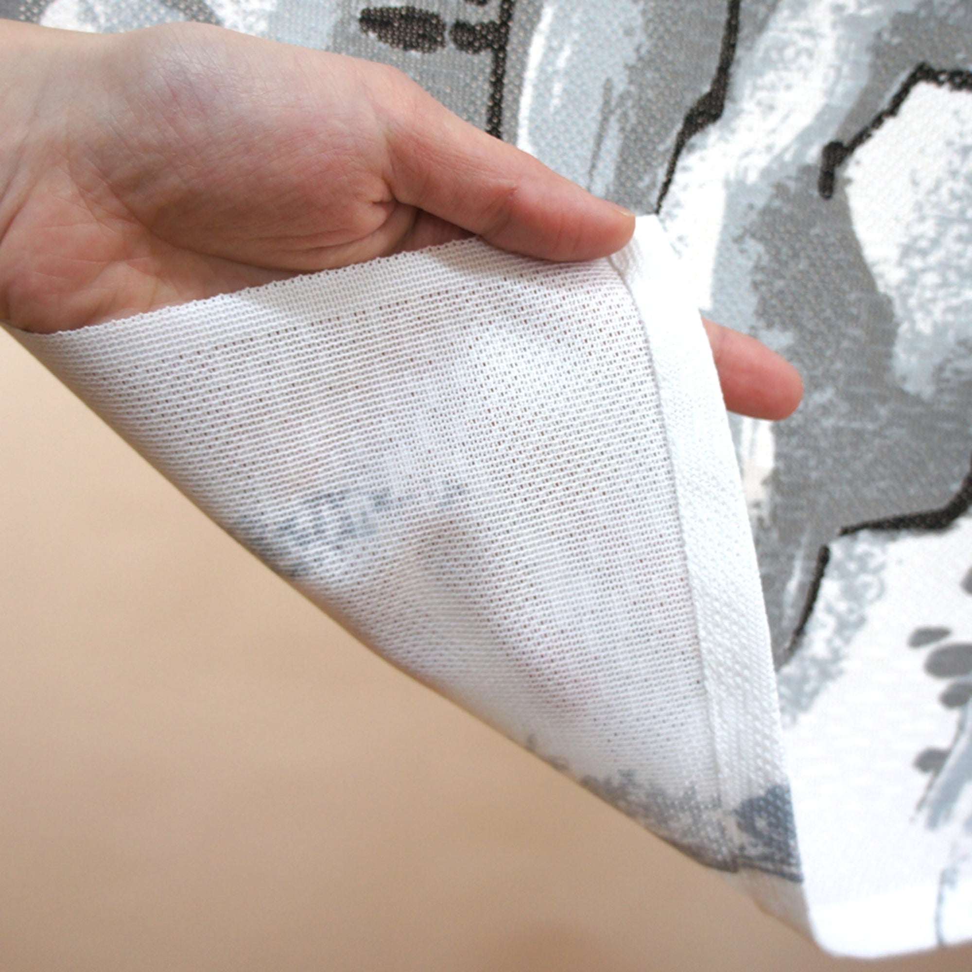 Japanese Noren Curtain - Tiger on the Rock