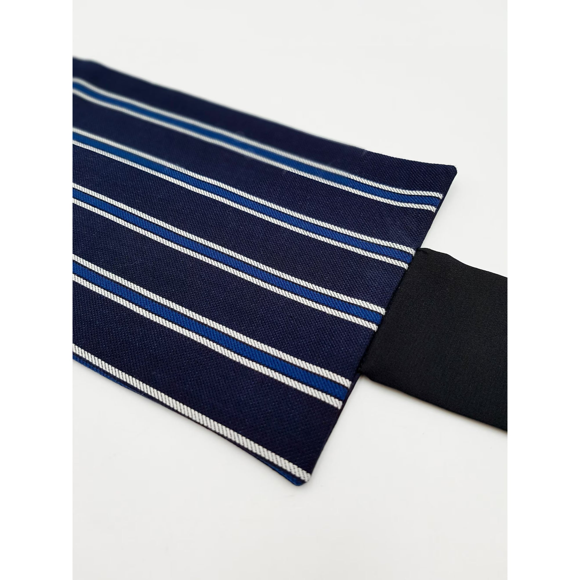Ceinture réversible Musubi en coton - Rayure Lot de 3