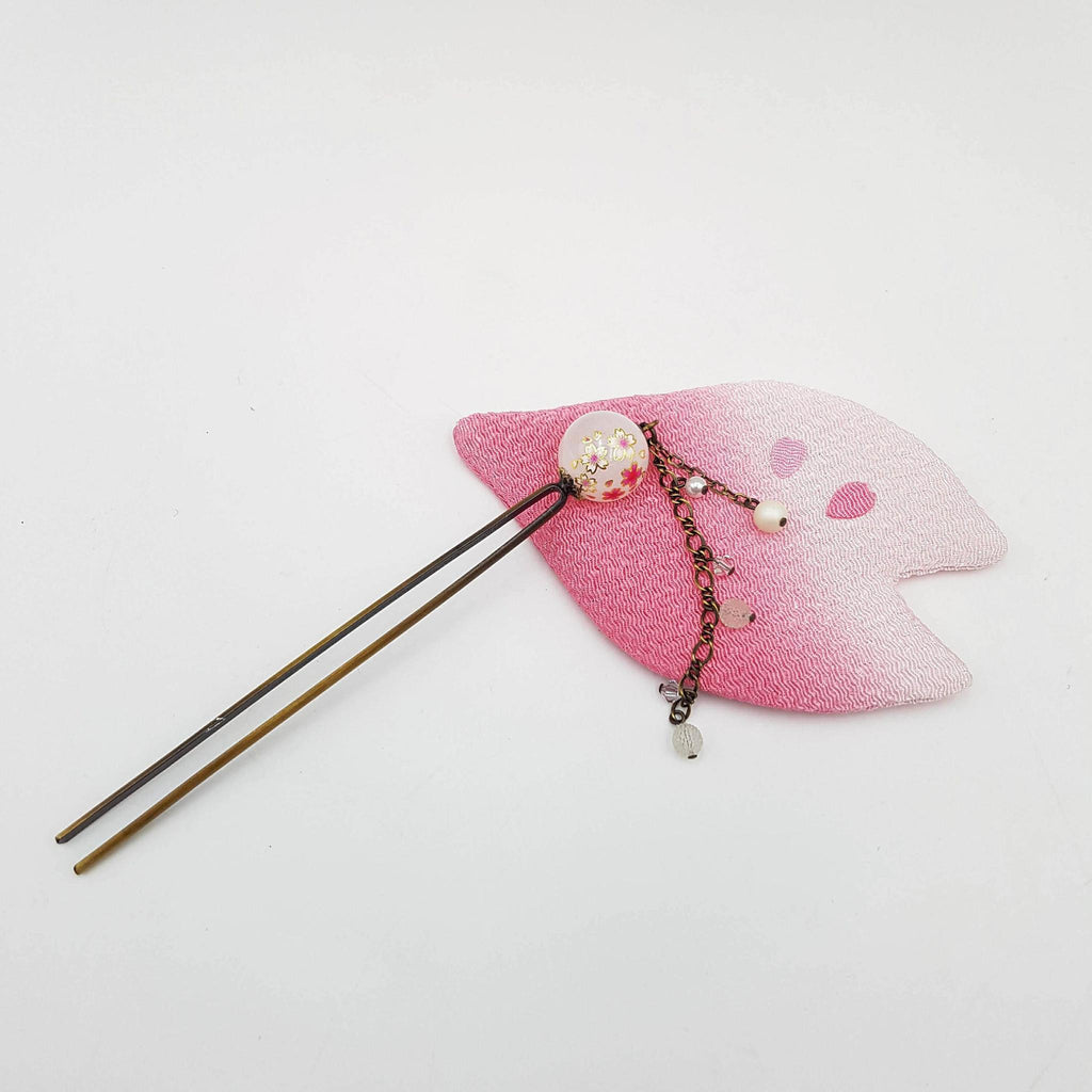 Japanese Kanzashi Hairpin - Sakura