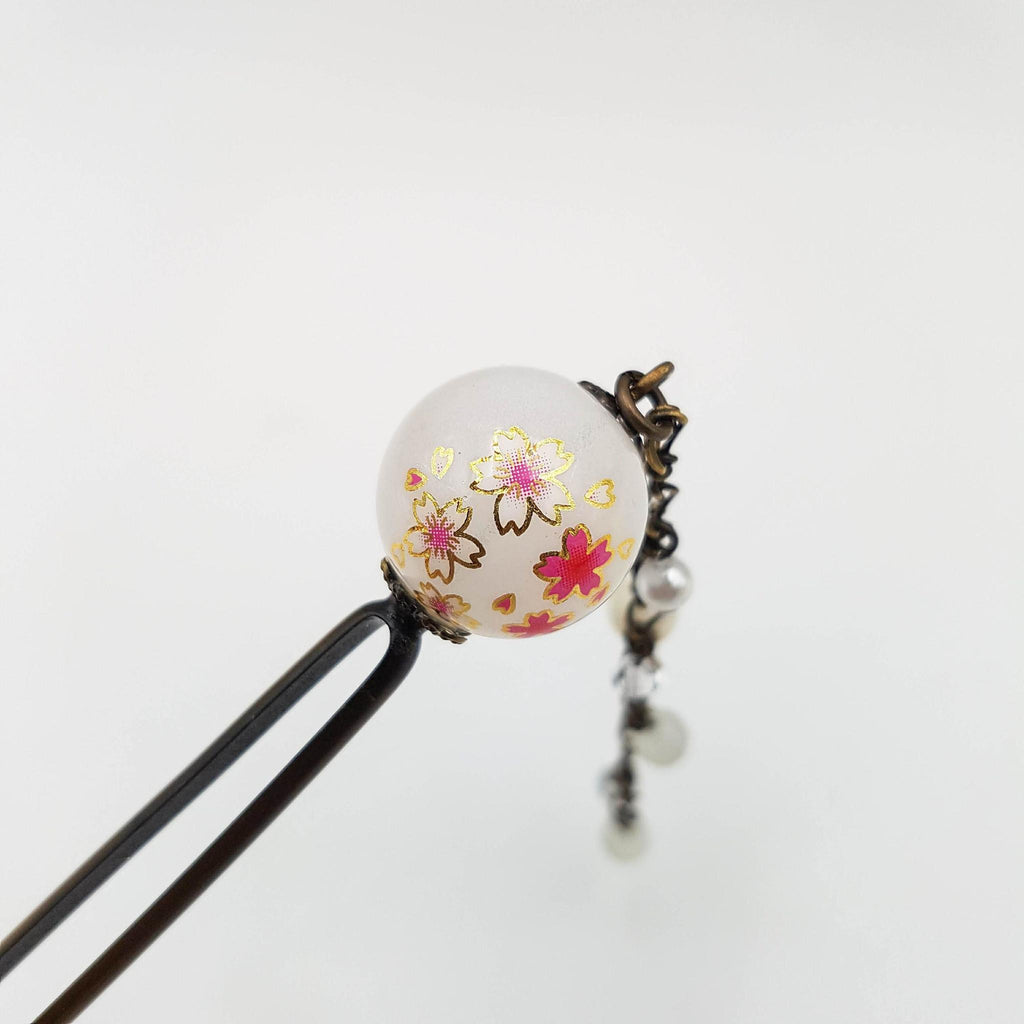 Japanese Kanzashi Hairpin - Sakura
