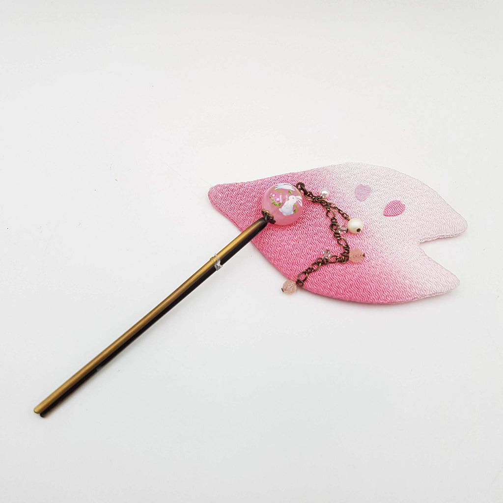 Japanese Kanzashi Hairpin - Sakura