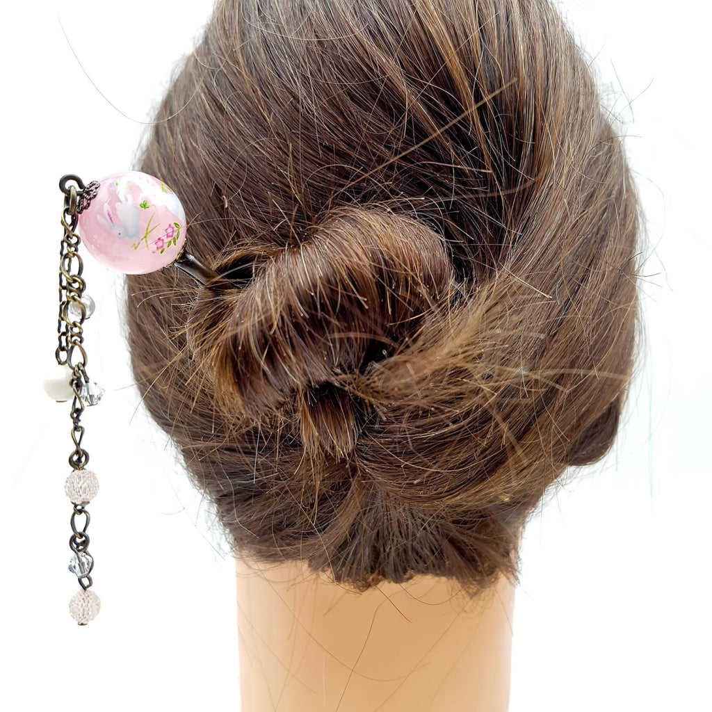 Japanese Kanzashi Hairpin - Sakura