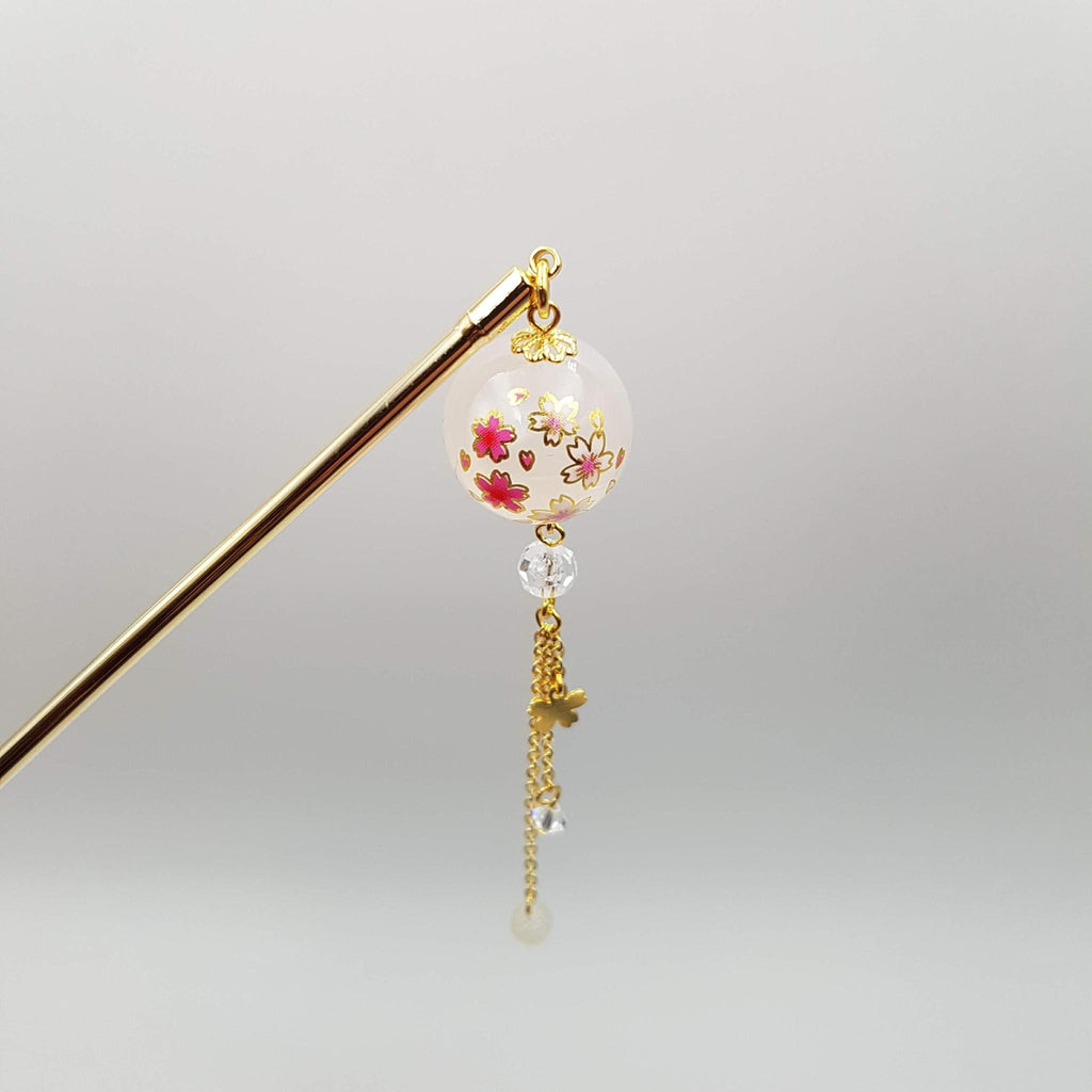 Japanese Kanzashi Hairpin - Sakura
