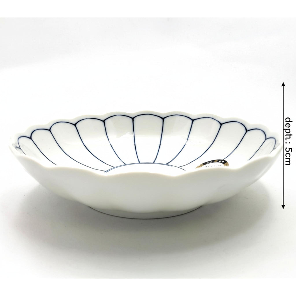 PLAT KIKUSEN KIKUGATA - Lot de 3
