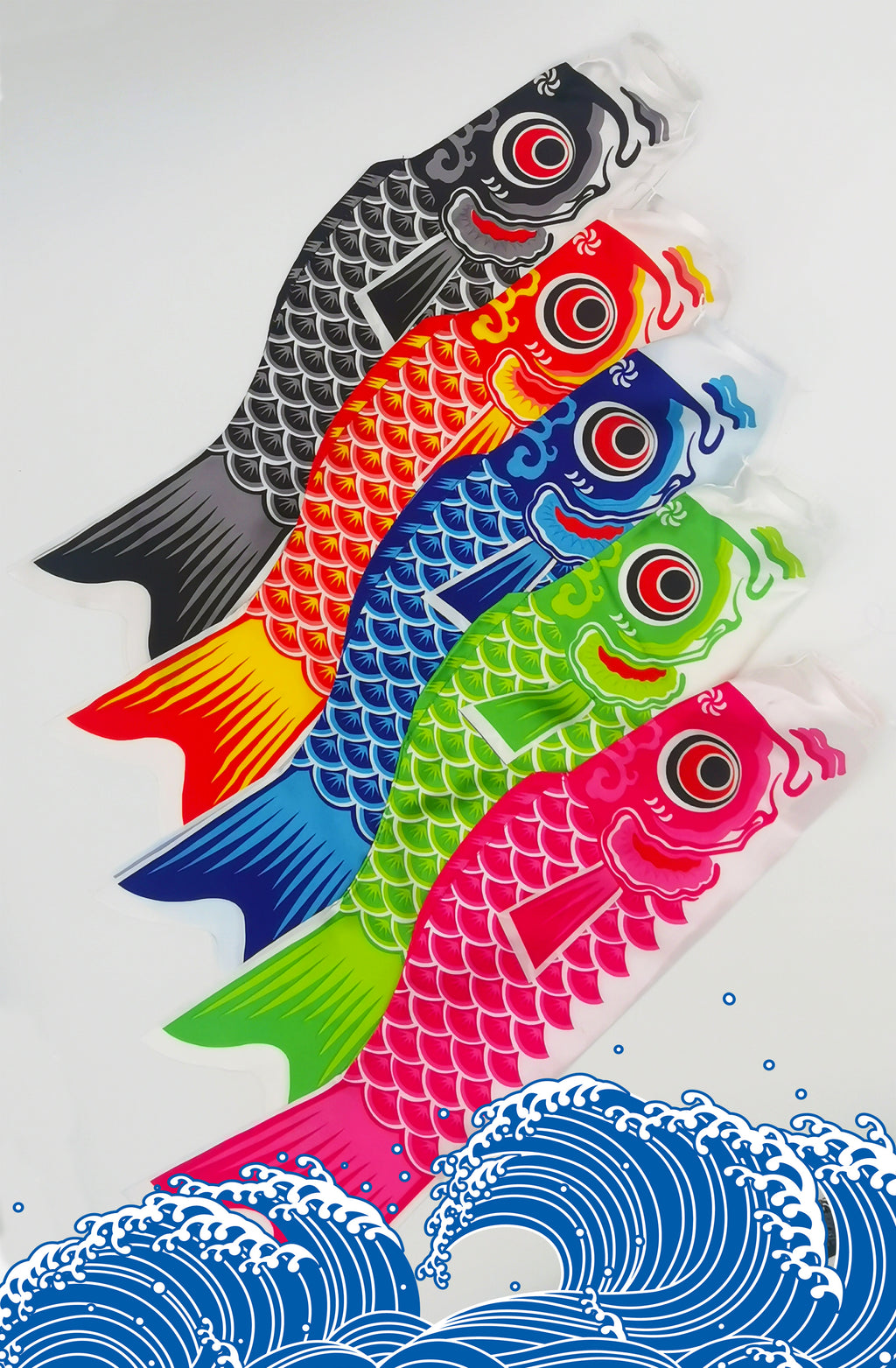 Koinobori Carpes volantes