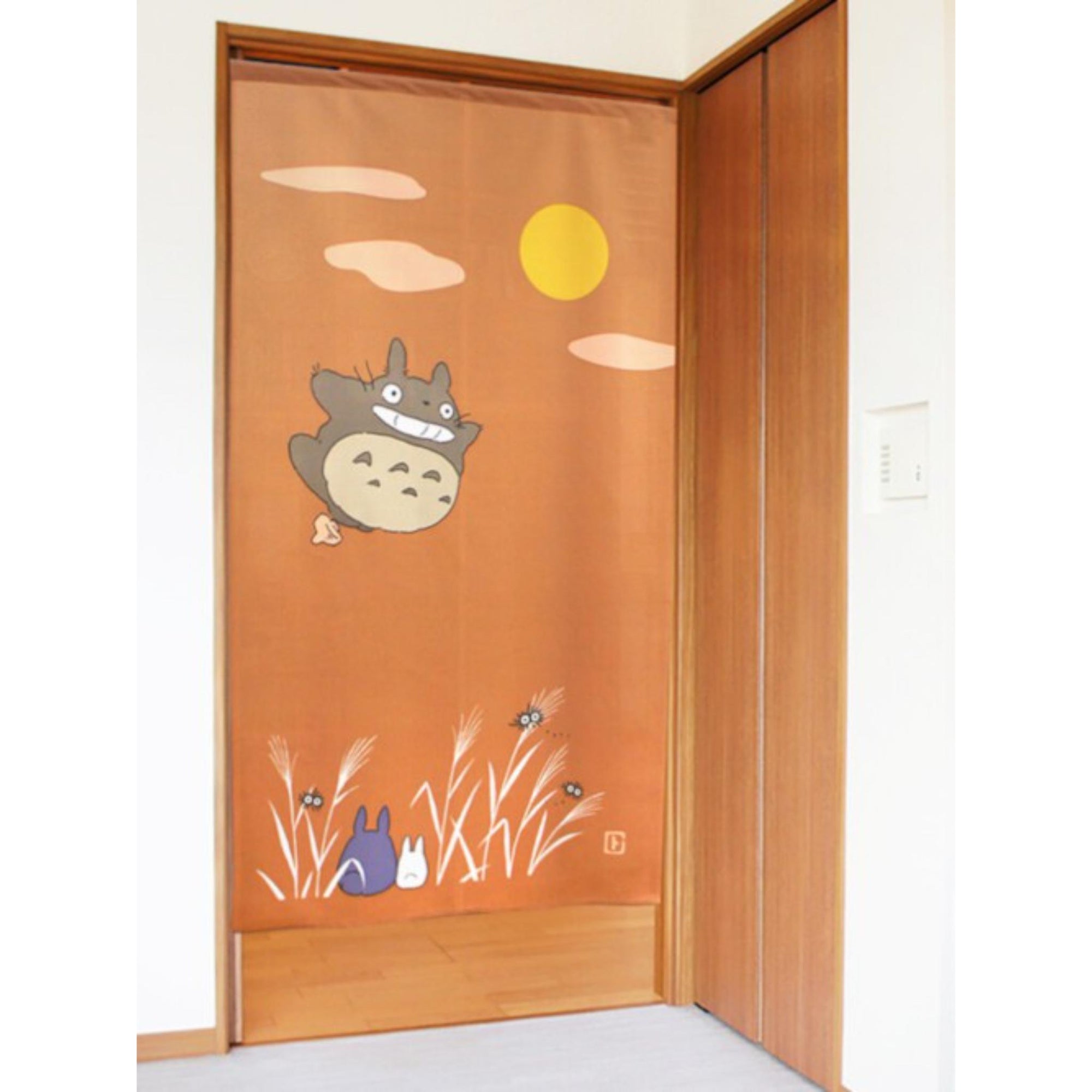 Noren Japanese Door Curtains My Neighbor Totoro Tsukimi Pattern 