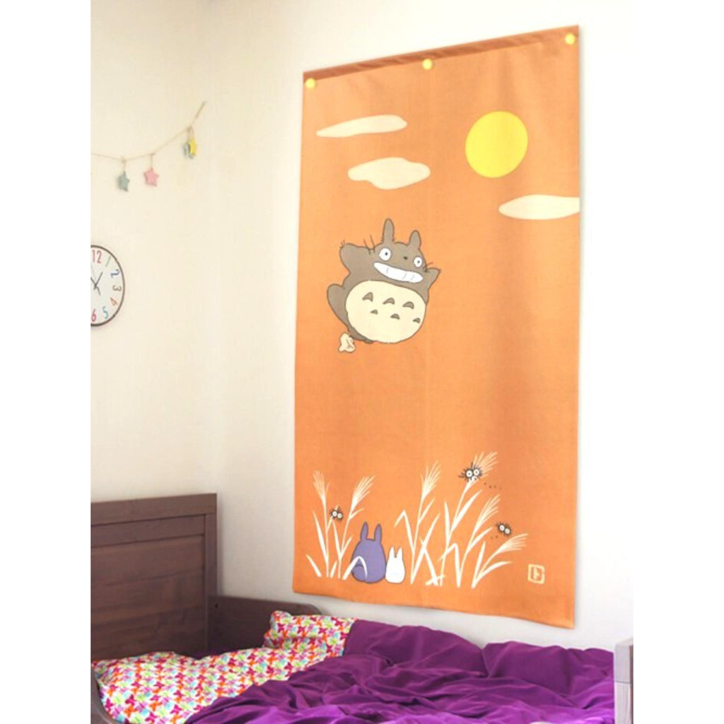 Noren Japanese Door Curtains My Neighbor Totoro Tsukimi Pattern 