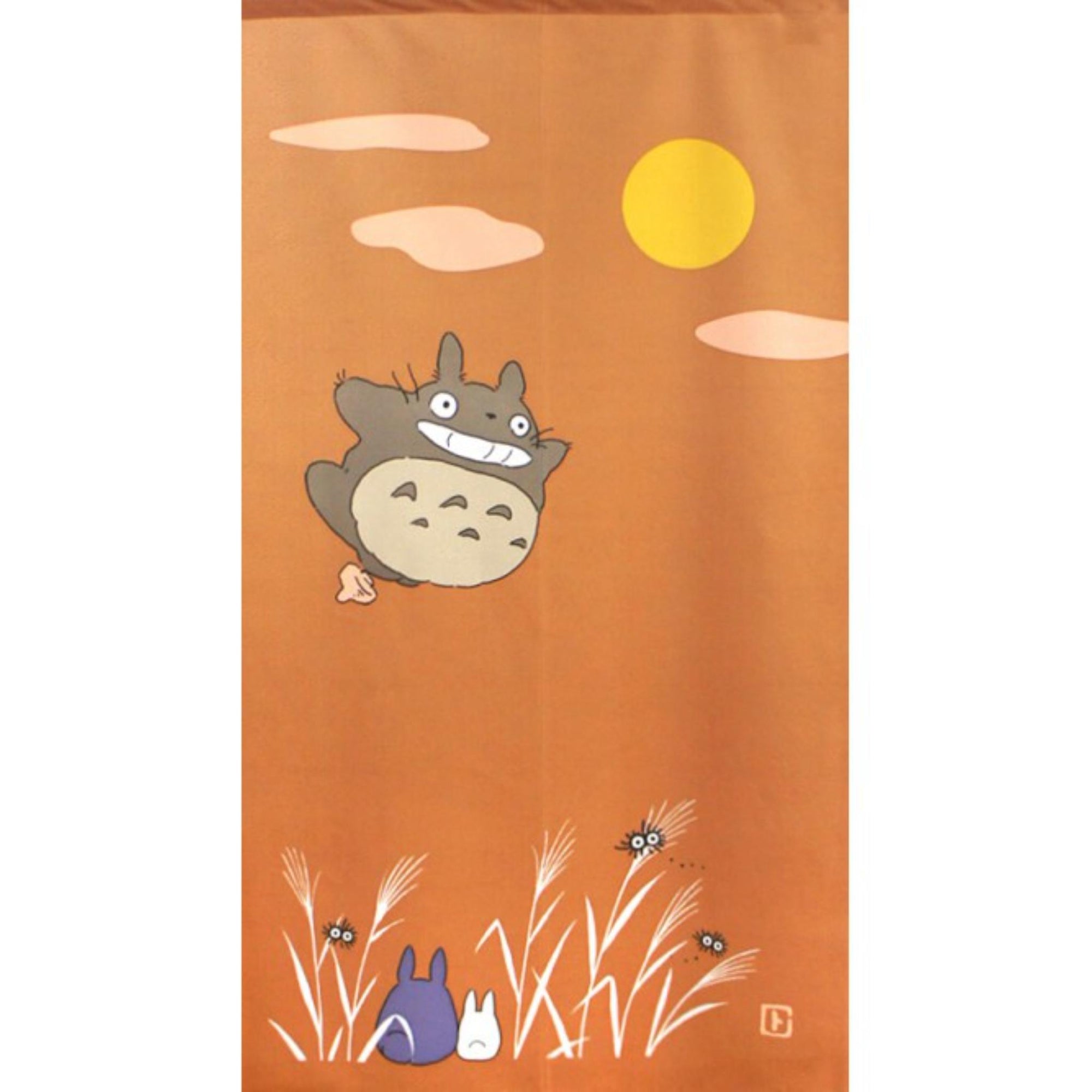 Noren Japanese Door Curtains My Neighbor Totoro Tsukimi Pattern 