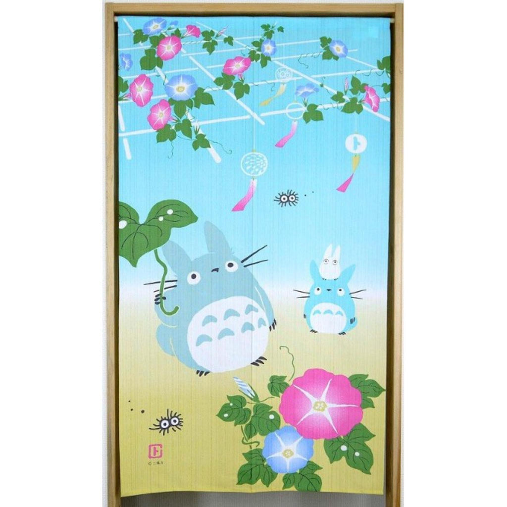 Noren Japanese Curtain - Totoro and Furin