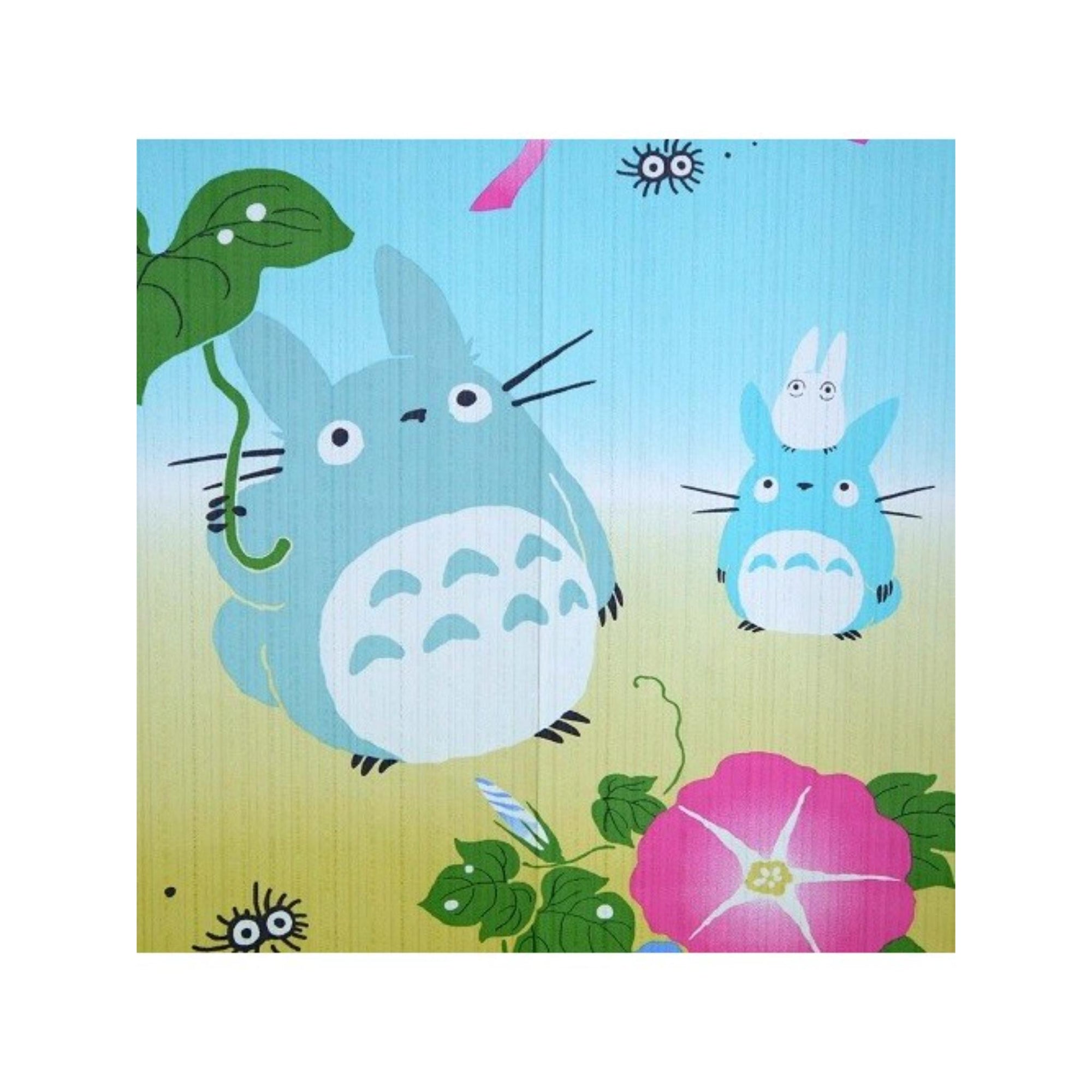 Noren rideau japonais - Totoro et Furin Lot de 2