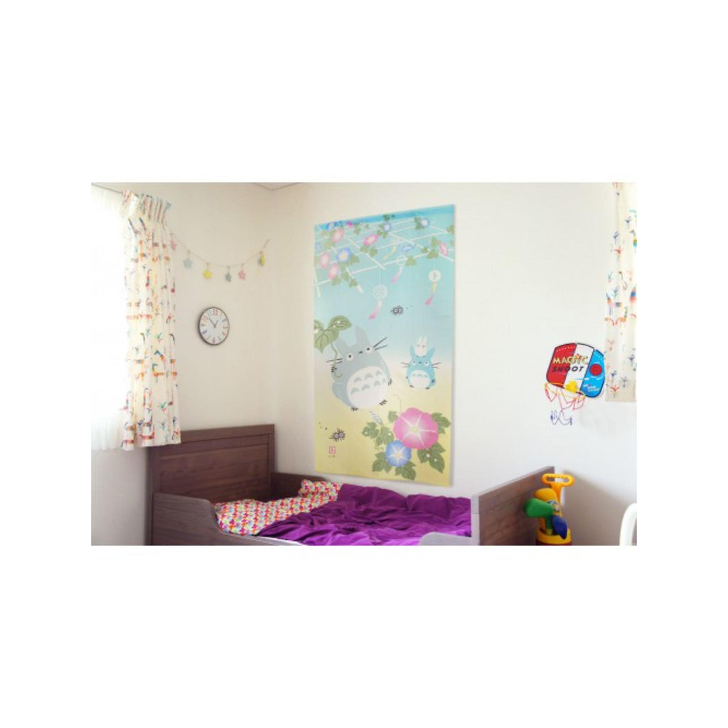 Noren Japanese Curtain - Totoro and Furin