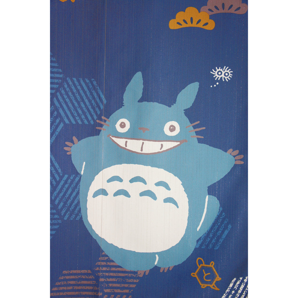Japanese Noren Curtain - Totoro and Cranes 