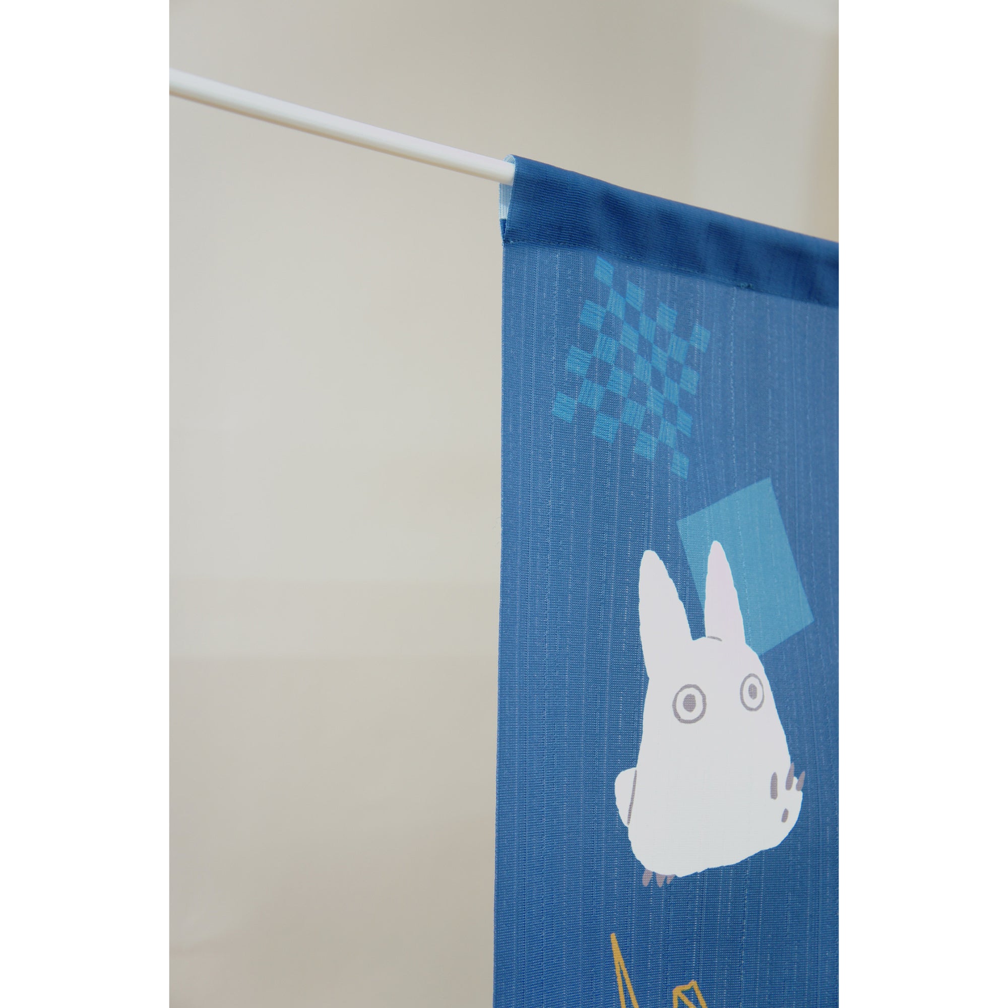 Japanese Noren Curtain - Totoro and Cranes 