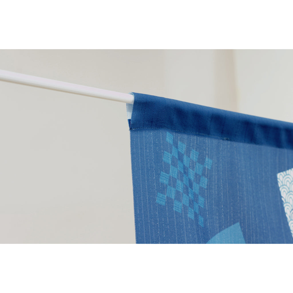 Japanese Noren Curtain - Totoro and Cranes 