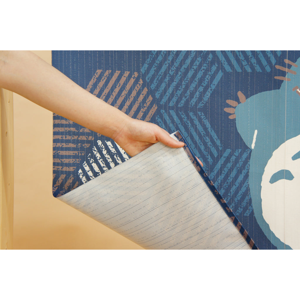 Japanese Noren Curtain - Totoro and Cranes 