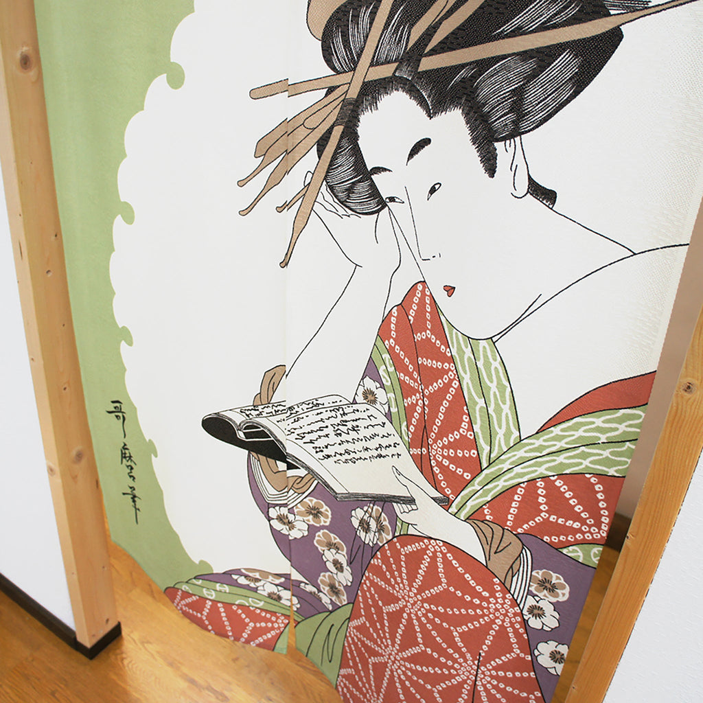 Noren Japanese curtain - Karaka no uta