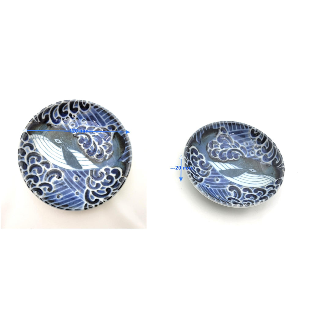 PLAT BALEINE 100  - Lot de 3