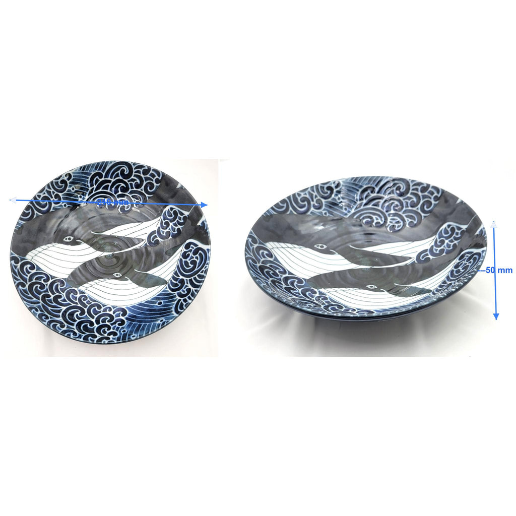 PLAT CREUX BALEINE 215 - Lot de 3